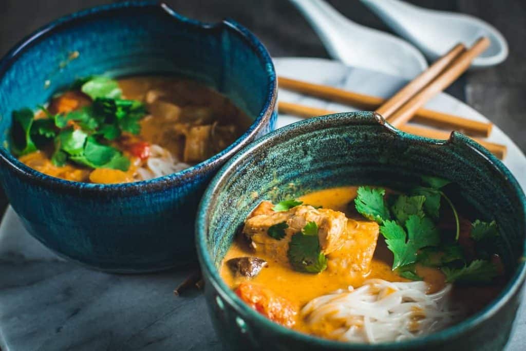 easy thai coconut curry soup